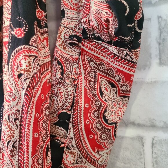 Free People Fields of Butterflies Tunic Top Shirt XS Oversized Romantic NEW * - Picture 8 of 9